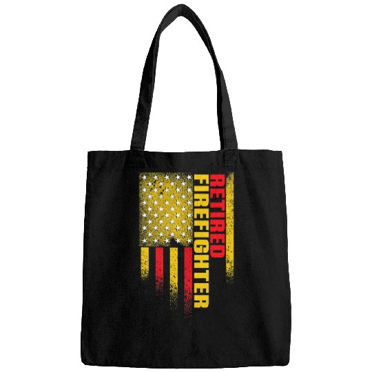 Fireman Firefighter Retired Firefighter Fireman Retirement 190 Firemen Bags