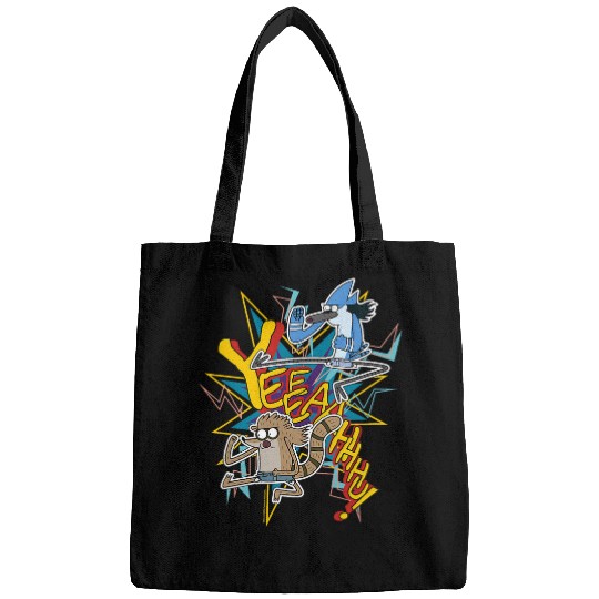 Regular Show Yeeaahhhu Karate Kick Bags