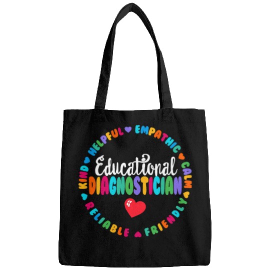 Educational Diagnostician Squad School Psychologist Psyc 10 Bags