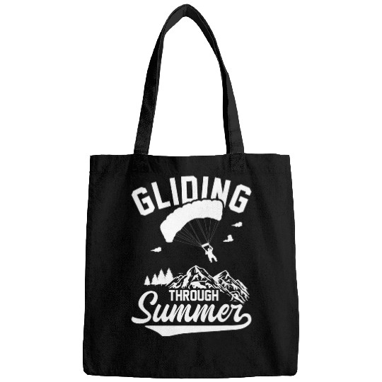 Skydiving Gift Gliding Through Summer Parachute Paragliding Paraglider Bags