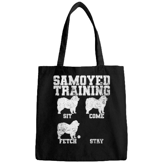 Dog Samoyed Trainer Vintage Bags