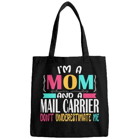 Mail Carrier Mom Postal Worker Lady Post Office Funny Bags