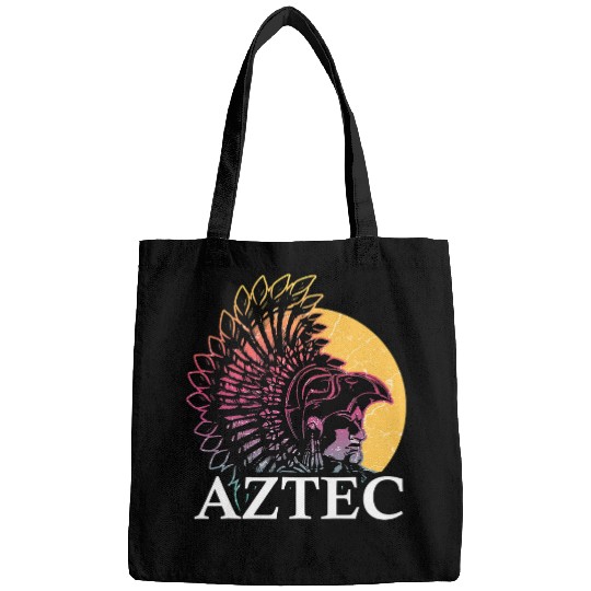Aztec Warrior King Mexican Native Art Maya Mayans 6 Bags