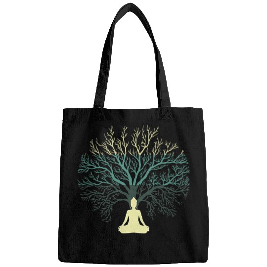 Namaste Yoga Tree of Life Yoga Zen Meditation Buddhism Spiritual Meditation Bags