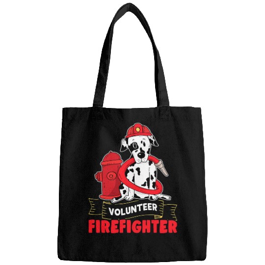 Fireman Firefighter Volunteer Firefighter For Kids Firemen Bags