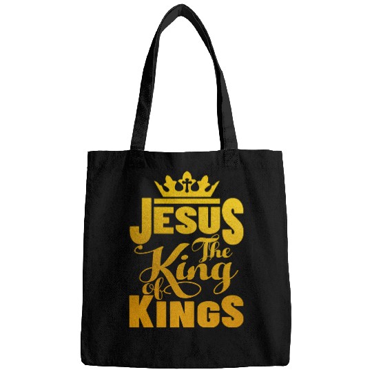 Christian Jesus Christ Christian Jesus The king of King Jesus is my superhero 12 Bible Verse Christ Bags