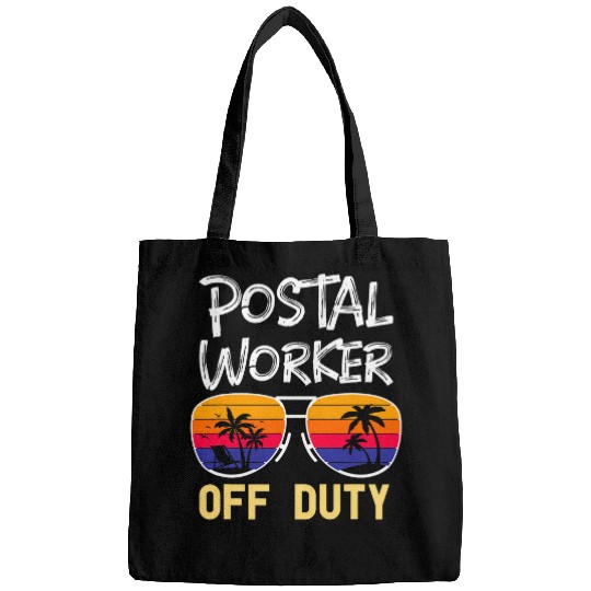 Postal Worker Off Duty Funny Mail Carrier Postal Post Office Bags