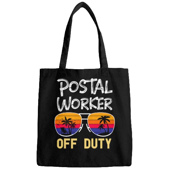 Postal Worker Off Duty Funny Mail Carrier Postal Post Office Bags