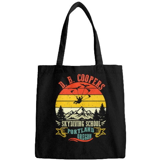 Skydiving Gift D B Coopers Skydiving School Portland Oregon Funny Bags