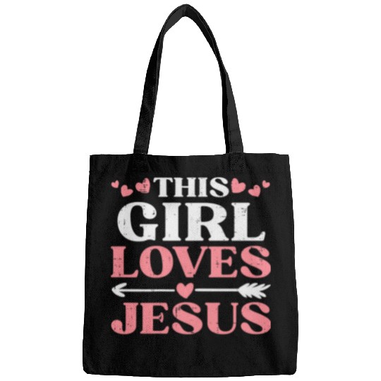 Christian Jesus Christ Christian This Girl Loves Jesus Christ God Faith Christian Girls Women 35 Bible Verse Christ Bags