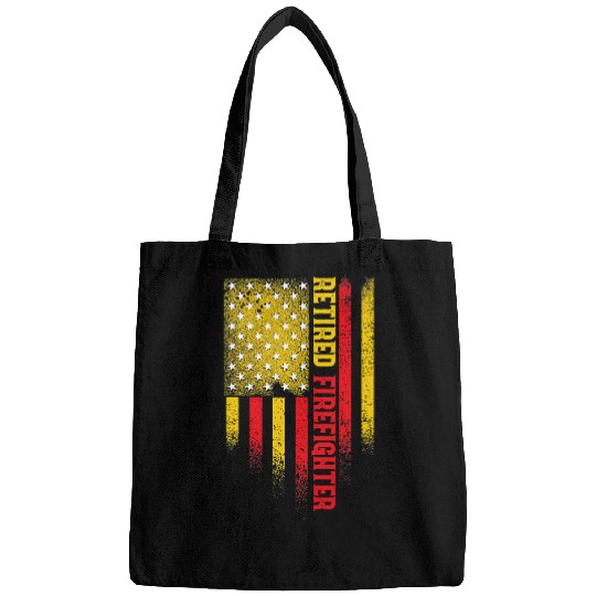 Fireman Firefighter Retired Firefighter Fireman Retirement 97 Firemen Bags