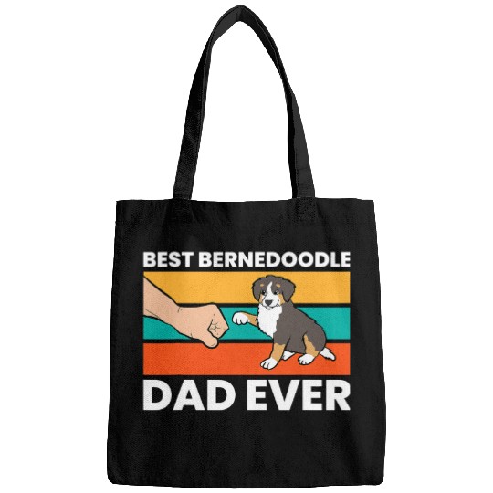bests Bernedoodle Dad Ever Bags