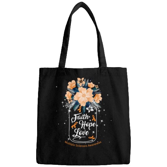 Multiple Sclerosis MS Faith Hope Love For Bags