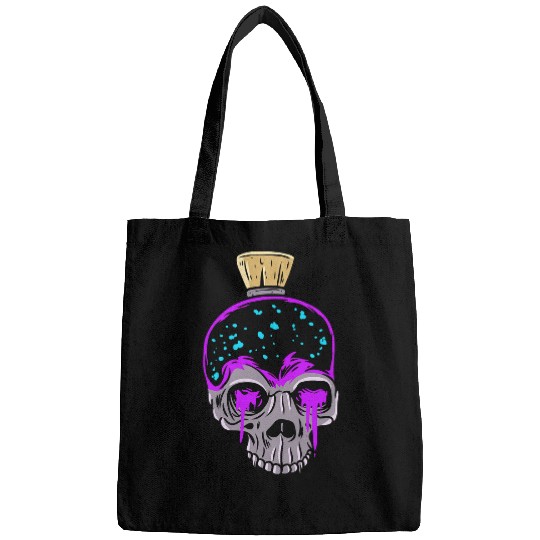 Pastel Gothic Death Poison Bottle Halloween Grunge Emo Punk 728 Bags