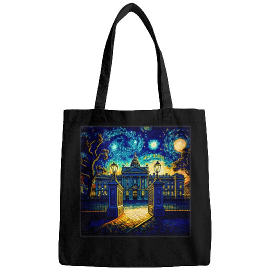 Surrealism Starry Night Buckingham Palace 69 Bags