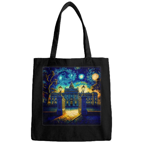 Surrealism Starry Night Buckingham Palace 69 Bags