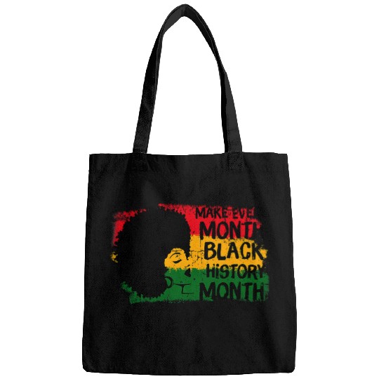 Make Every Month Black History Month Pride Black Queen Women Bags