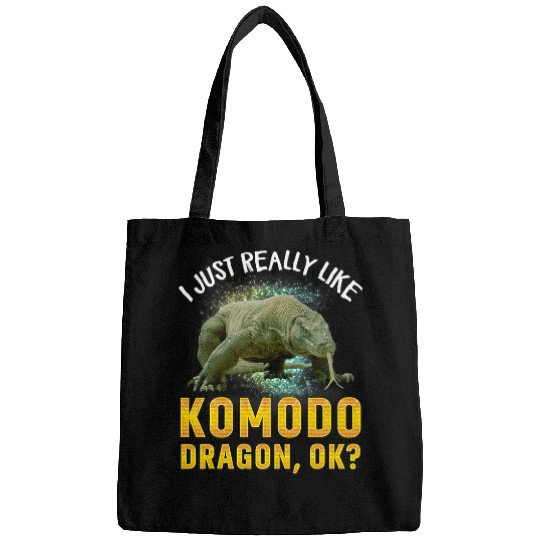 Dragons I Just Really Like Komodo Dragon Ok Komodo Dragon Lover Bags