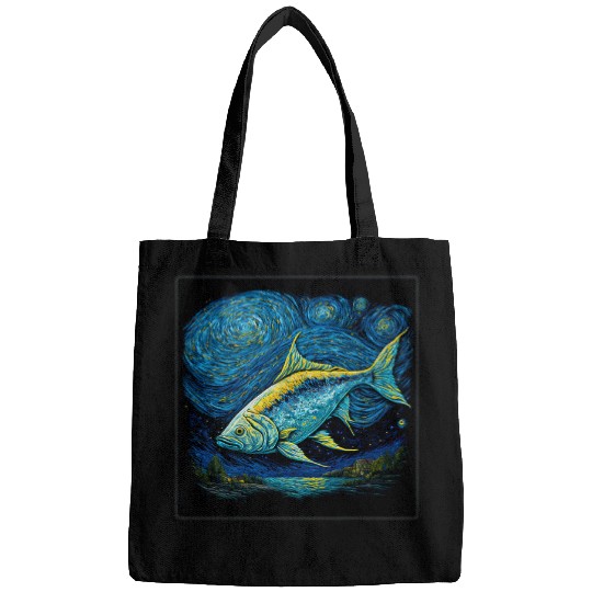 Surrealism Starry Night Jack Crevalle Bags