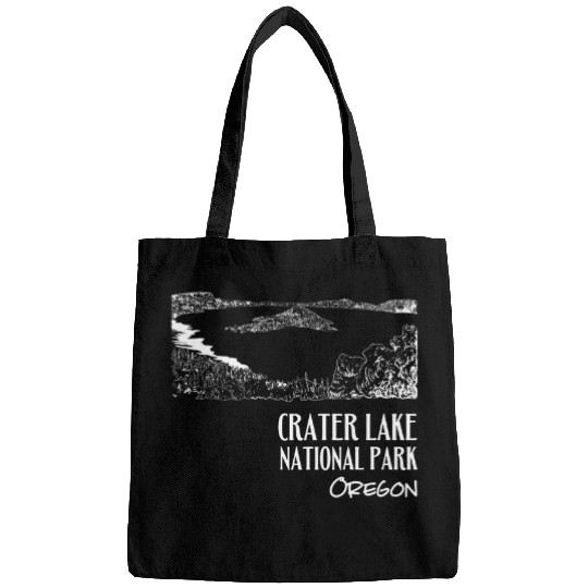 Crater Lake National Park Oregon Cascade Mountains Souvenir Bags