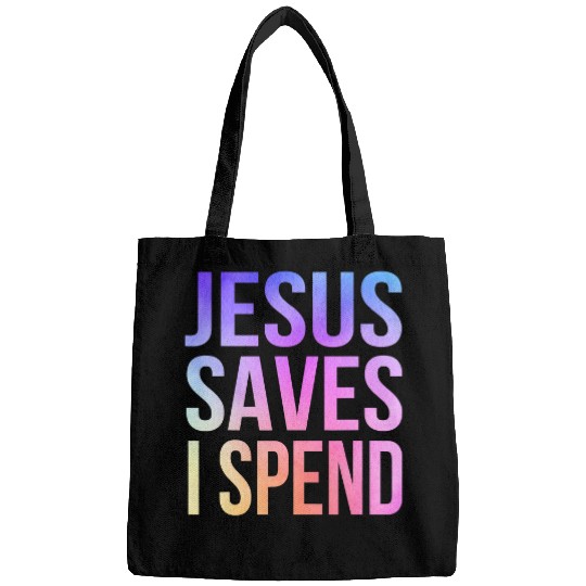 Christian Jesus Christ Christian Jesus Saves I Spend vintages 93 Bible Verse Christ Bags
