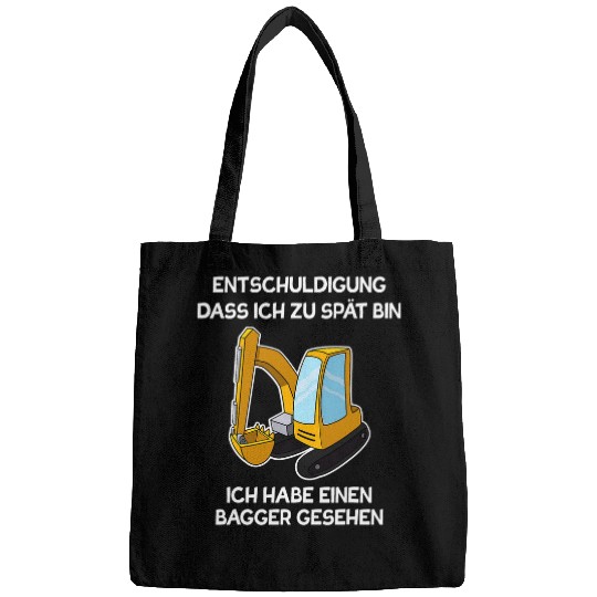 Children Site Manager Excavator Construction Worker 4 Bags