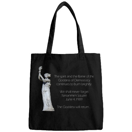 Goddess of Democracy Tiananmen Square 1989 Memorial China Bags