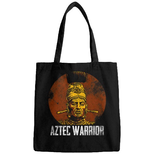 Aztec Warrior King Mexican Native Art Mayans 3 Bags