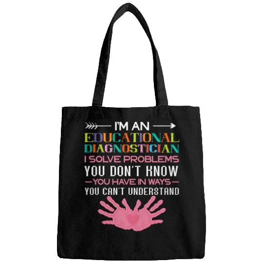 Educational Diagnostician School Worker I Solve Problems Bags