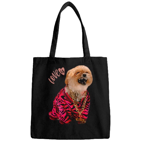Dog Havanese Women Men Havanese Dog Mom Dad Love Puppy Pet Bags