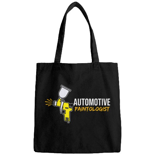 Automotive Paintologist Auto Body Painter Car Lover Graphic Bags