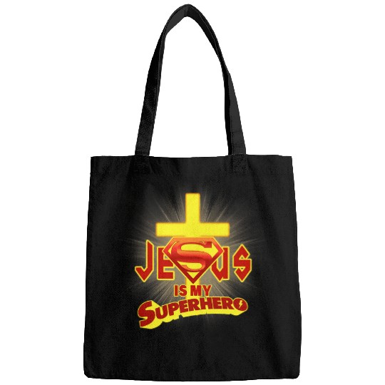 Christian Jesus Christ Christian Jesus Is My Superhero Christian Comic 364 Bible Verse Christ Bags