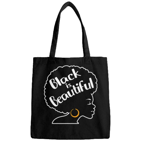 Black Is Beautiful Afro Girl Women Girls African Queen Bags