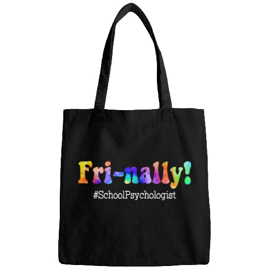 Frinally Friday School Psychologist Friyay School Tie Dye Bags