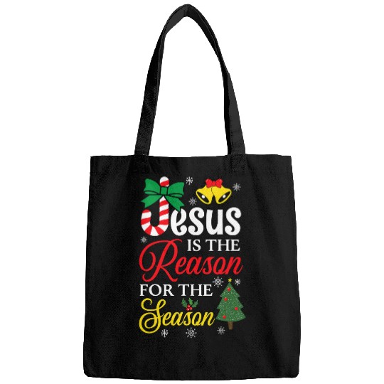Christian Jesus Is The Reason For The Season for a Jesus Christmas 314 Bibble Jesus Christ Bags