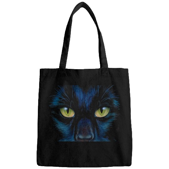 Beautiful Fantasy Cat Face Art Bags