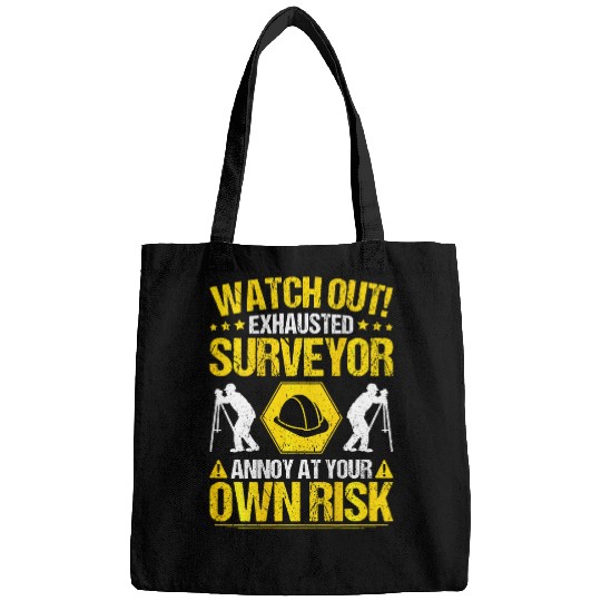 Land Surveyor Surveying Own Risk Surveyor Bags