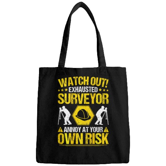 Land Surveyor Surveying Own Risk Surveyor Bags