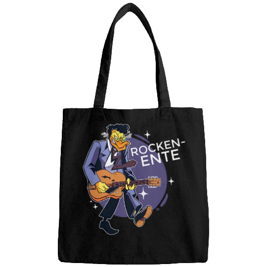 Finally Weekend Rock Duck Music Celebration Rock Roll Bags