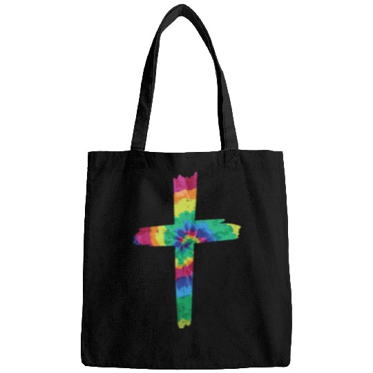 Christian Jesus Christ Christian Tie Dye Cross God Jesus Faith Hippie Christian 18 Bible Verse Christ Bags