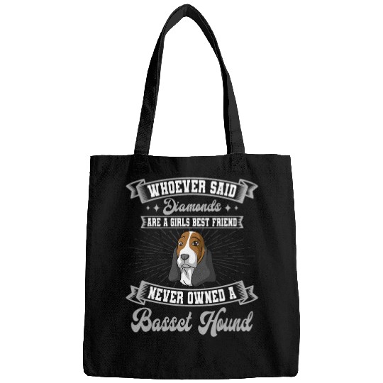 Basset Hound Girls Friend Dog Owner Veterinarian Bags