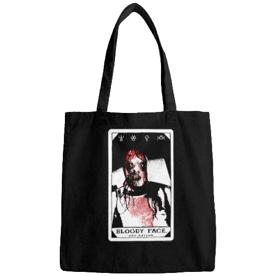 Skeletons Skulls American Horror Story Asylum Bloody Face Tarot Skull Bags