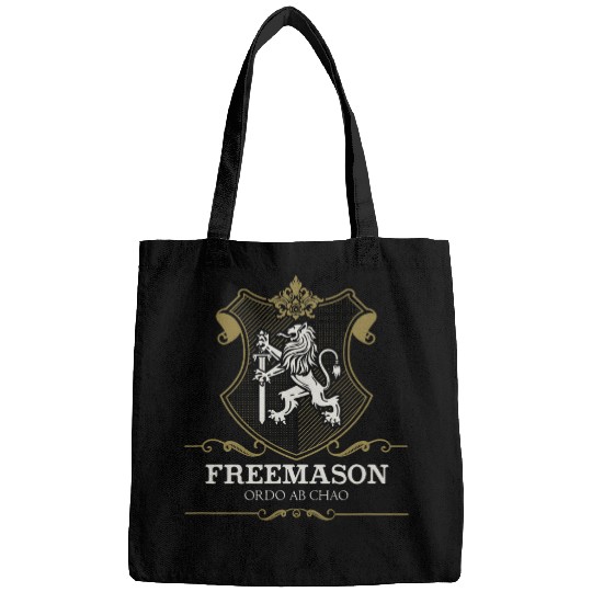Freemason Freemason Logo Lion swords 2Ordo Ab Chao Bags