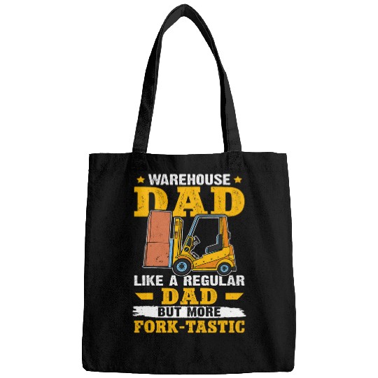 Forklift Operator Like A Regular Dad But More ForkTastic Bags