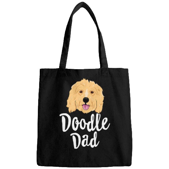 Goldendoodle Dad Men Goldendoodle Dog Puppy Father Gift Doodle Dog Bags