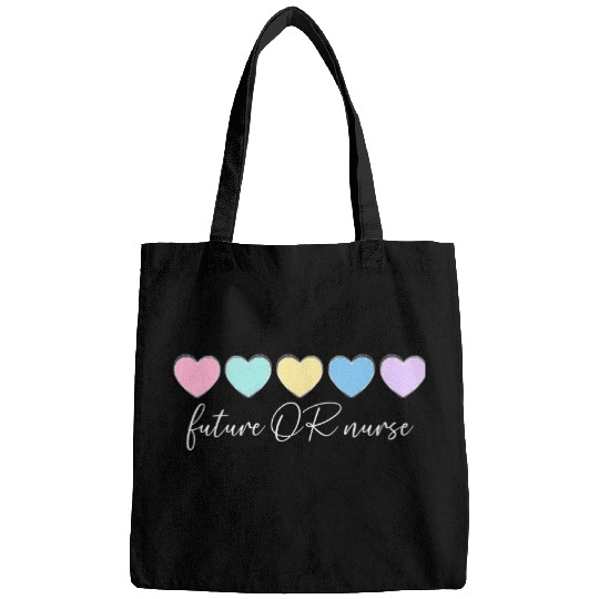 Future OR nurses In Progress Hearts OR Nursing Student Bags