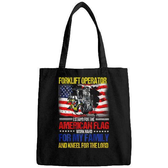 Forklift Operator Design On Back Of Clothing 7 Bags