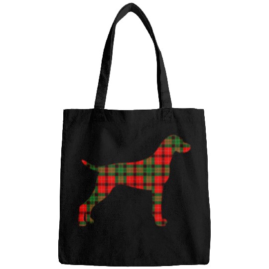 Dog Vizsla Christmas Magyar Vizsla Holiday Bags