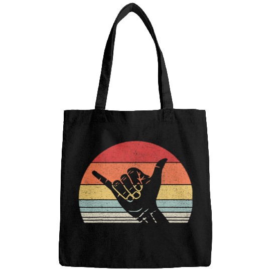 Surf Life vintages Shaka Sign good vibess Hang Loose Hawaii Surfing Bags