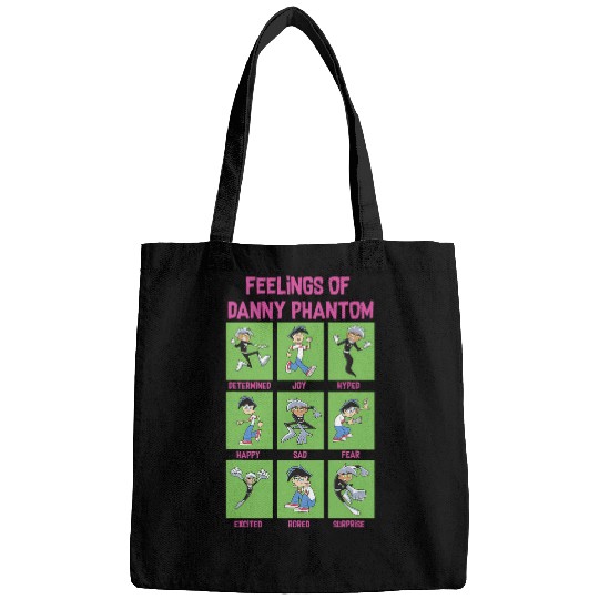 Danny Phantom The Feelings Of Danny Phantom Portrait Grid Bags